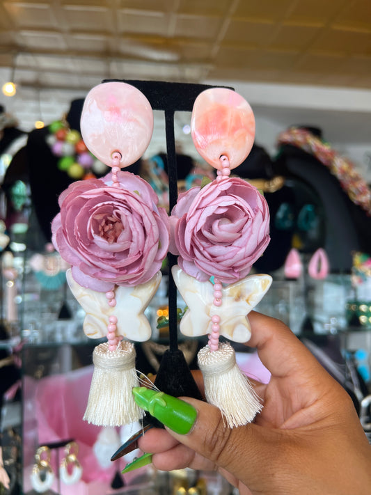 Rose Bloom Earring