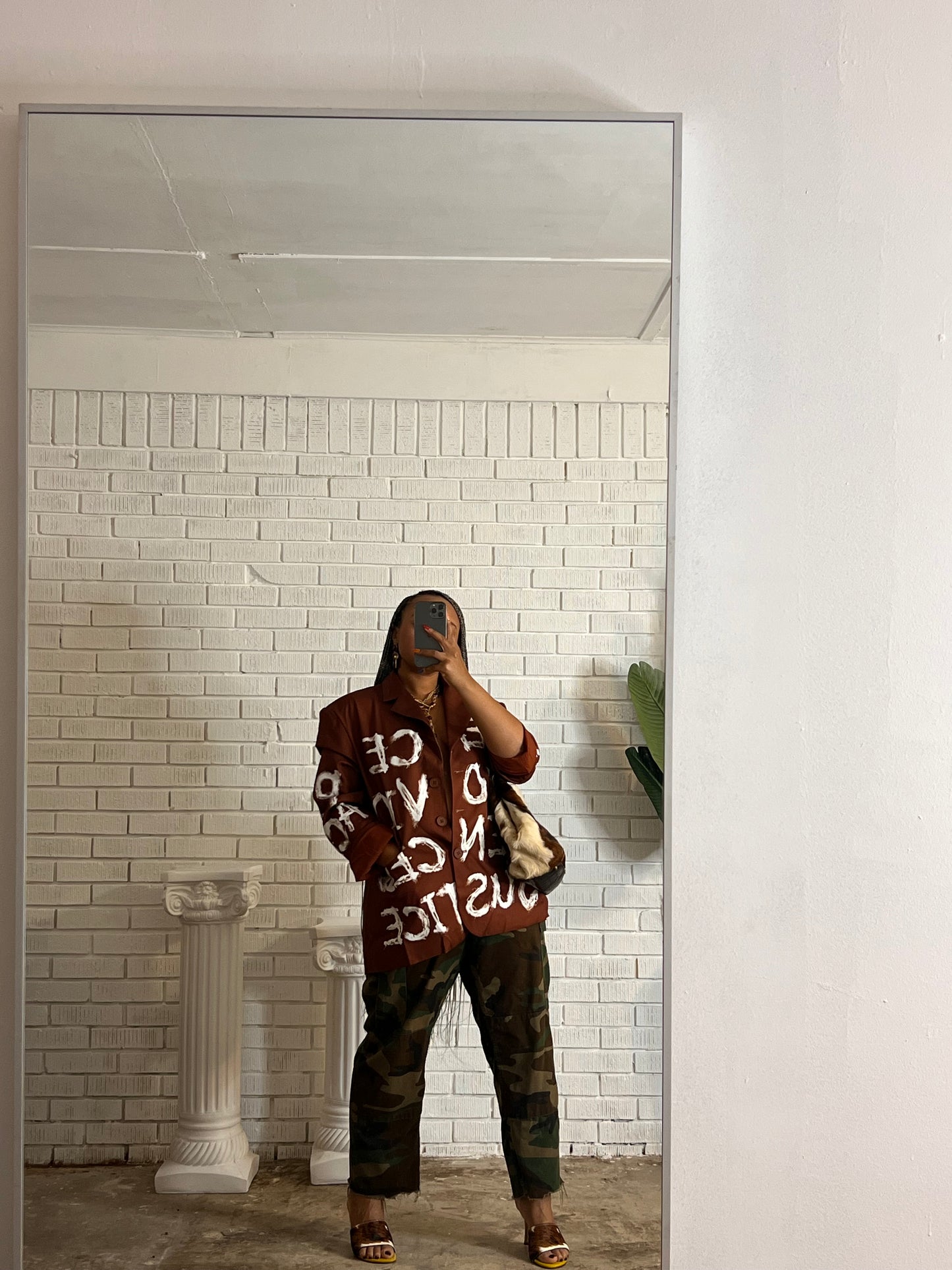 Chocolate Mousse Blazer