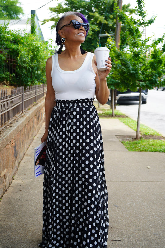 Persuasive Polka Dot Dress