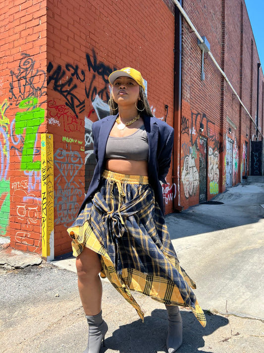 Plaid Theory Skirt