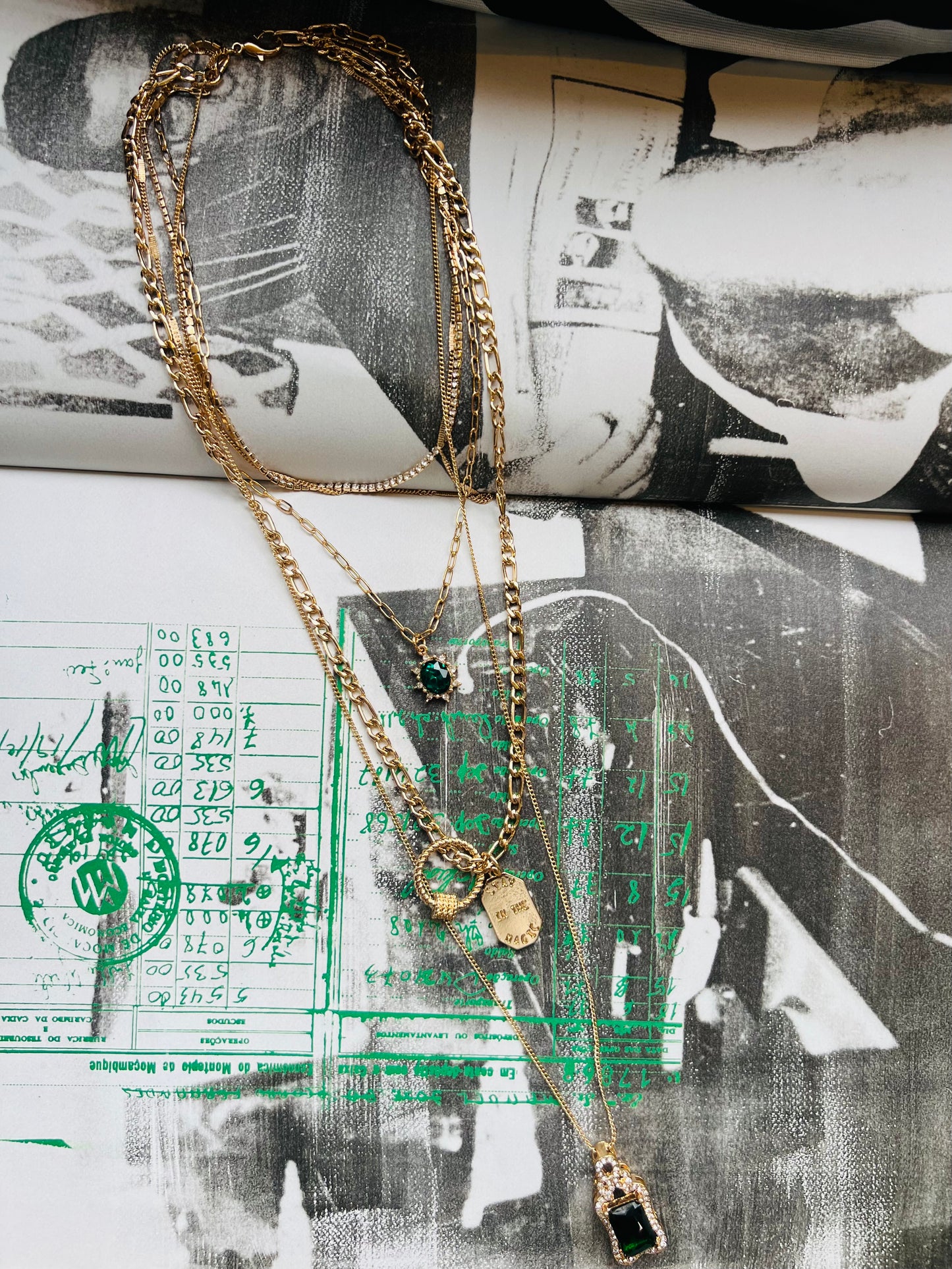 Veronica Emerald Green Necklace