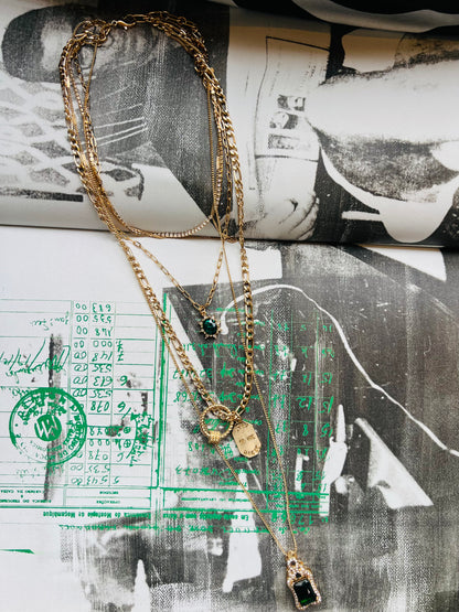 Veronica Emerald Green Necklace