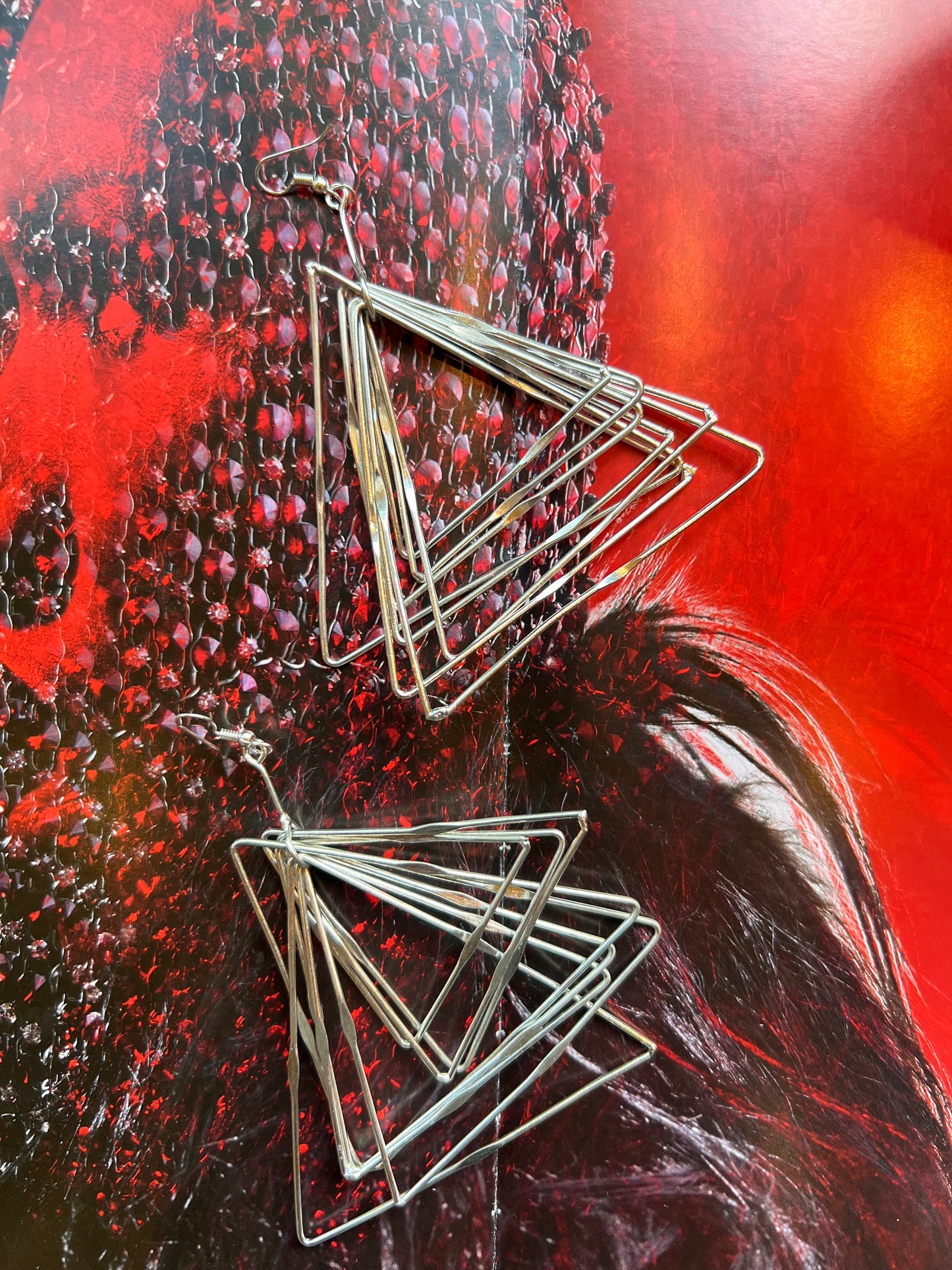 Tyra Triangle Earrings