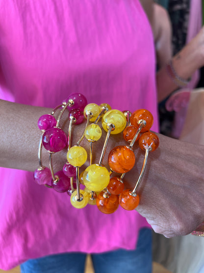 Java Bracelet Stack(set of three)