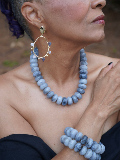 Marlowe Marble Earring