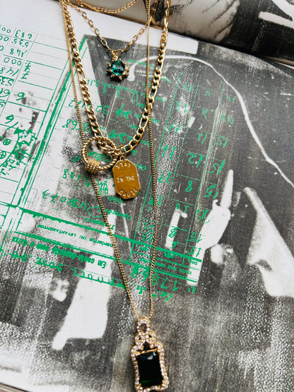 Veronica Emerald Green Necklace