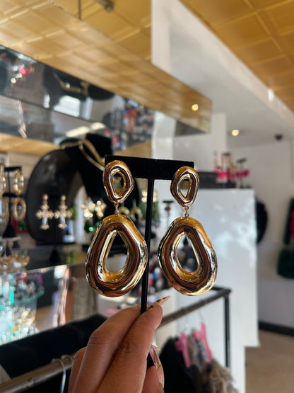 The Loop Drop Earring