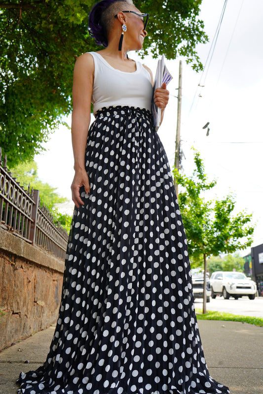 Persuasive Polka Dot Dress