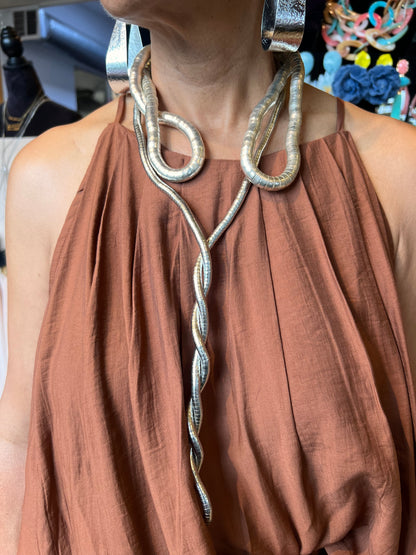 Sinclair snake necklace