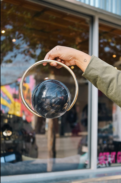 The Marble Globe Purse