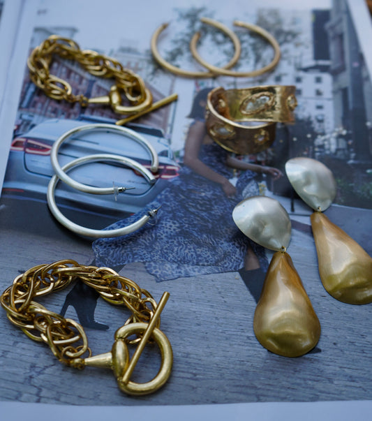 Phoenix Pearl Hoops