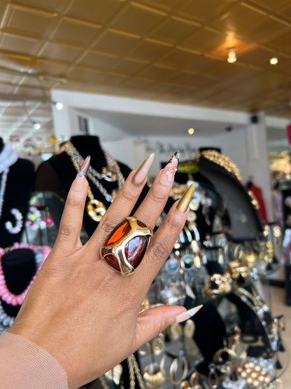 Amber Glow Ring