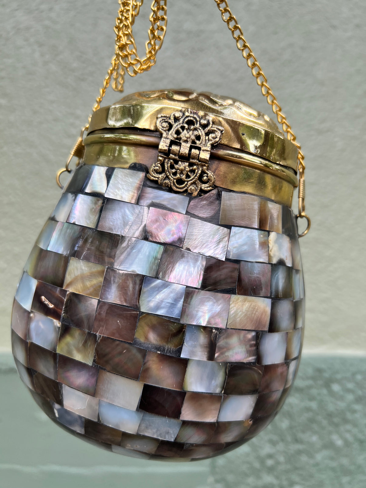 Esti Mother of Pearl Purse
