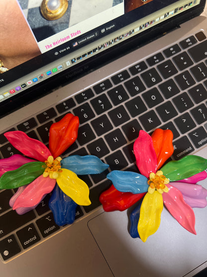 Olivia Floral Earring