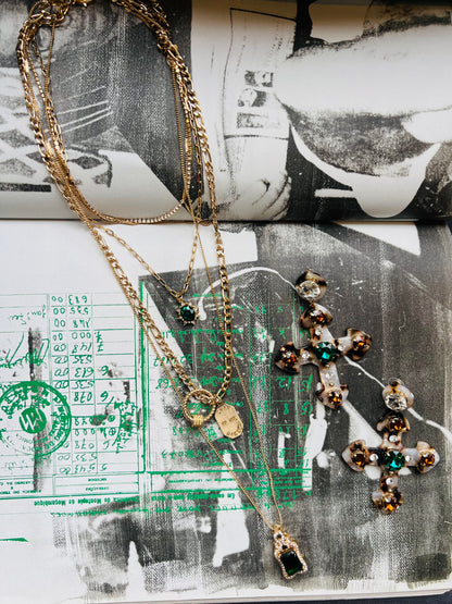 Veronica Emerald Green Necklace