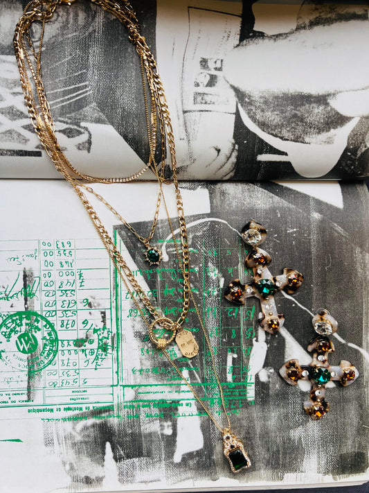 Veronica Emerald Green Necklace