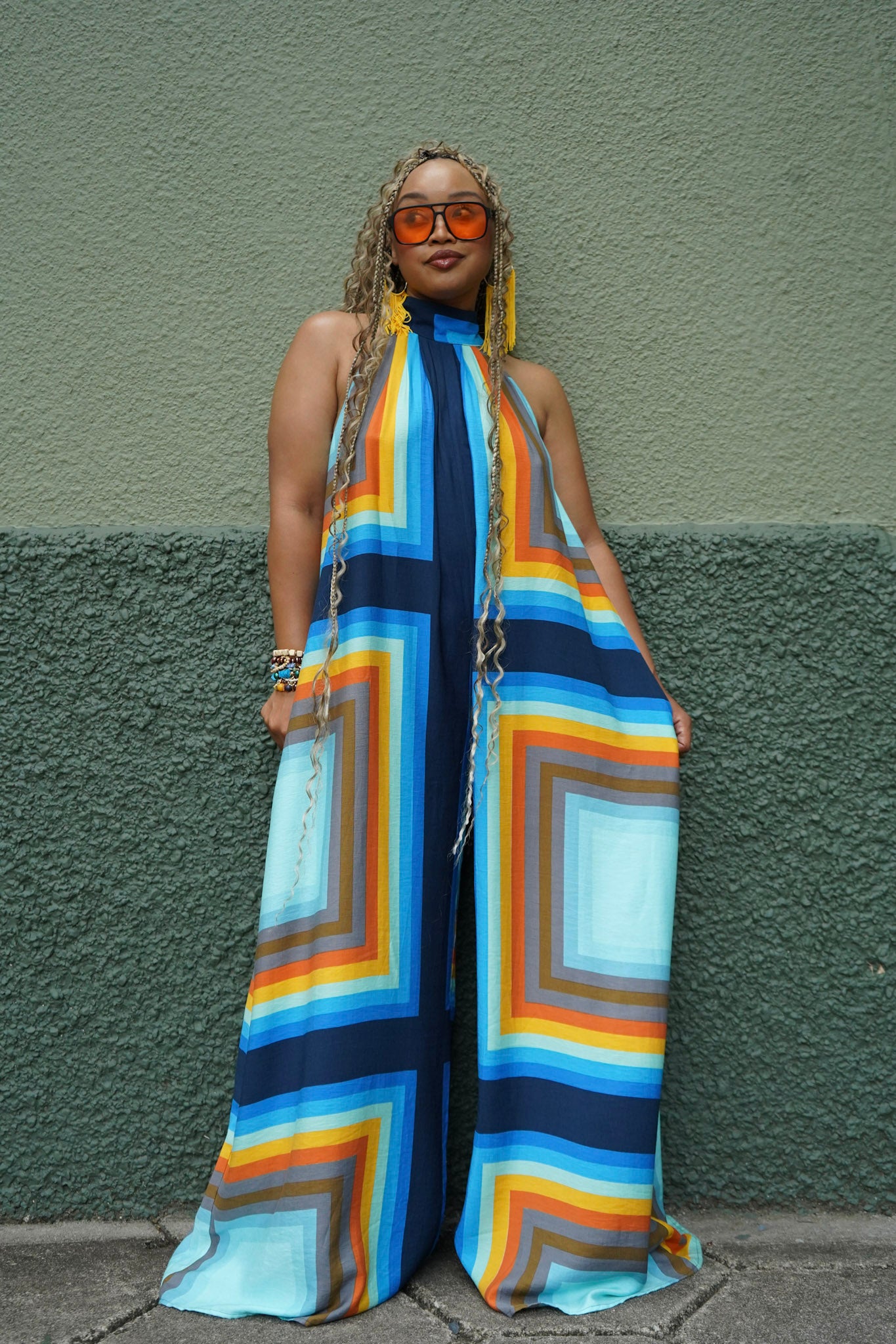 Santorini Sunset Jumpsuit