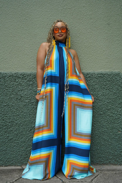 Santorini Sunset Jumpsuit