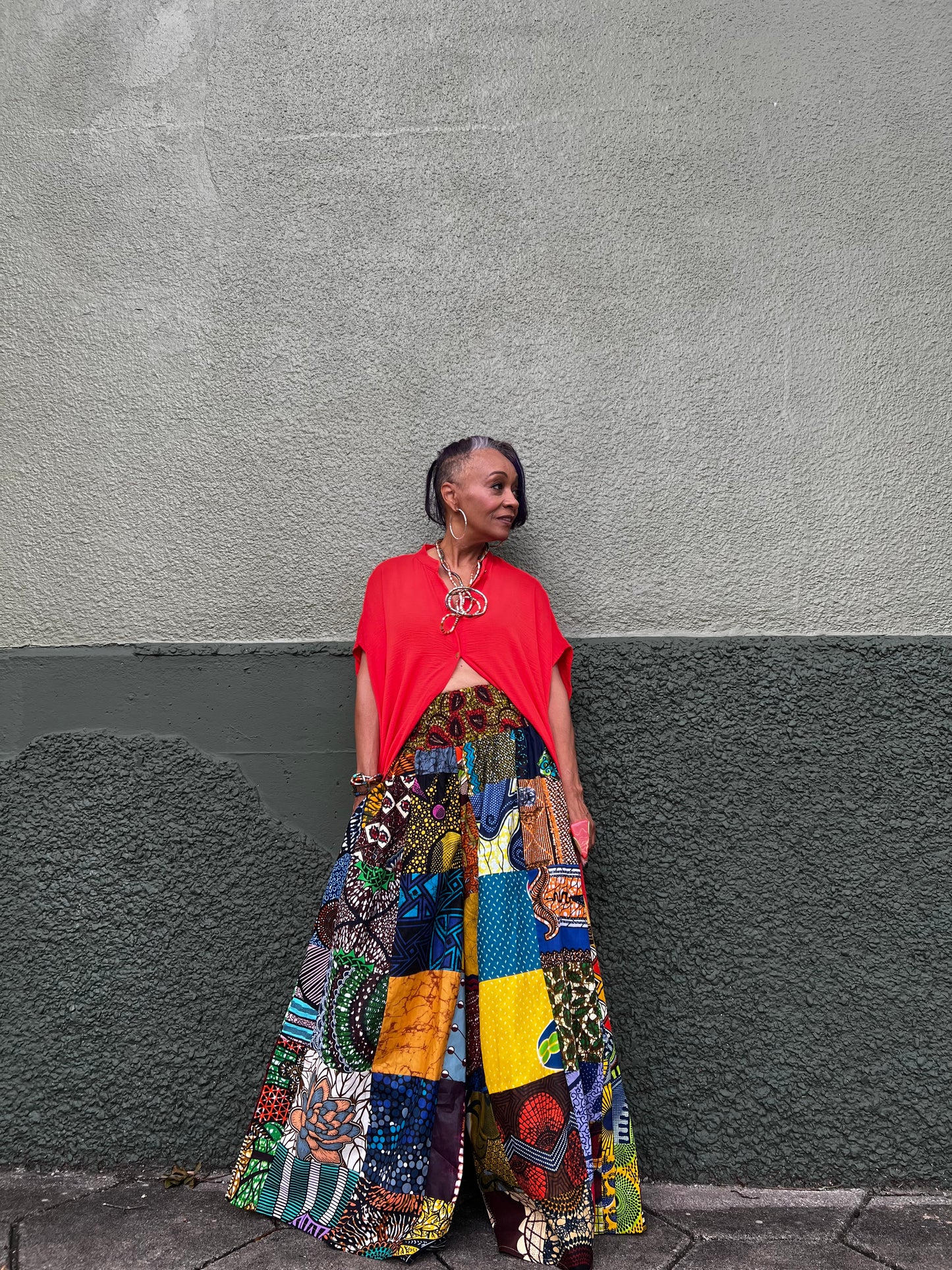 Canvas Wide Leg Pants