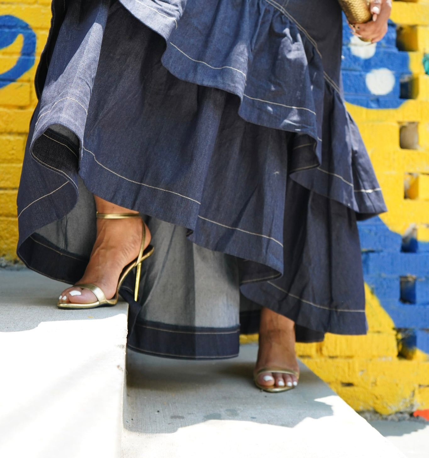 Indigo Muse Denim Maxi