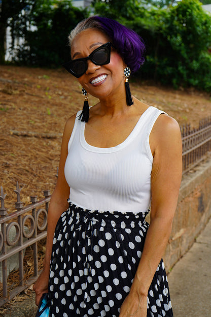 Persuasive Polka Dot Dress