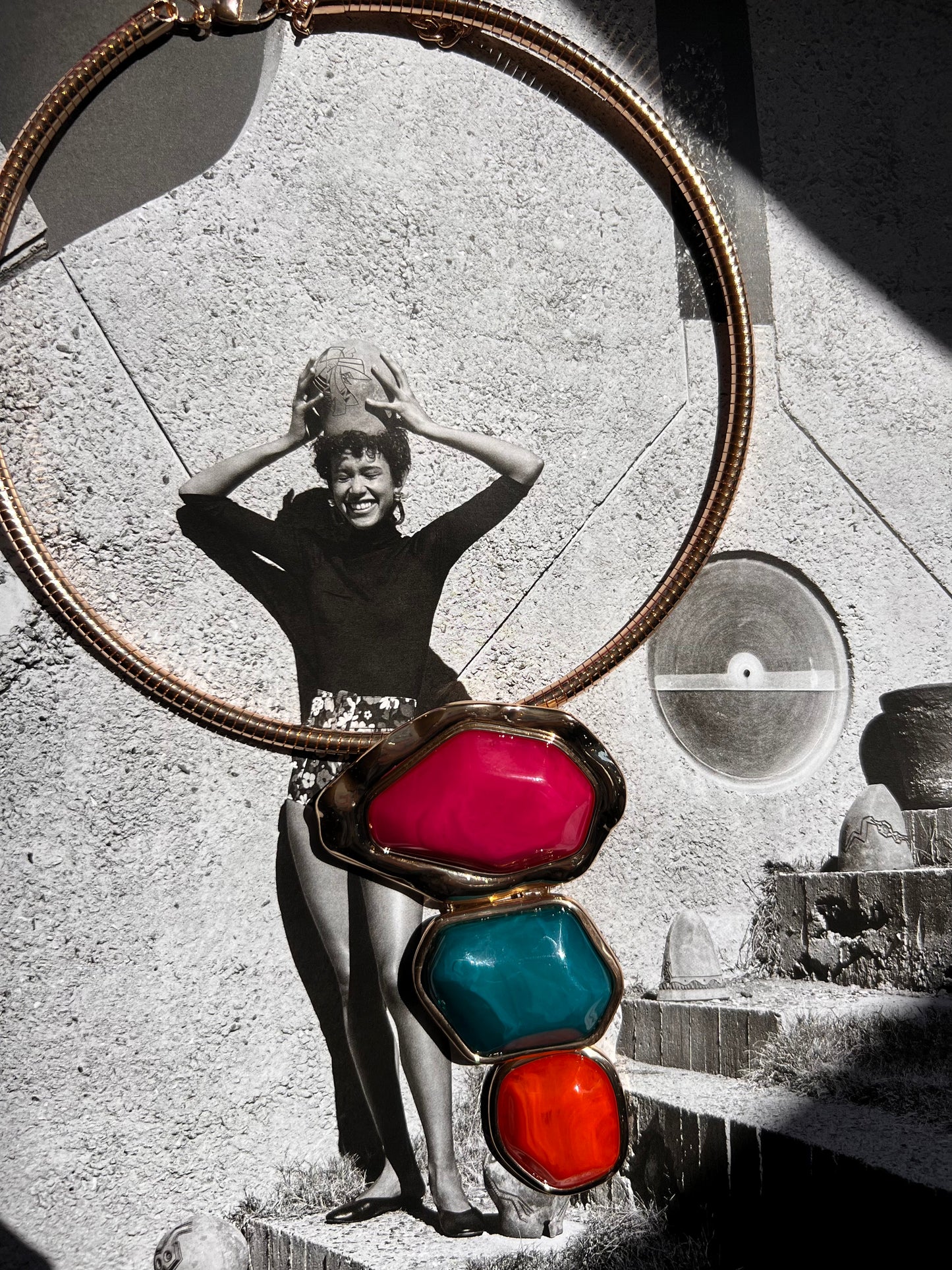 Gia Acrylic Necklace