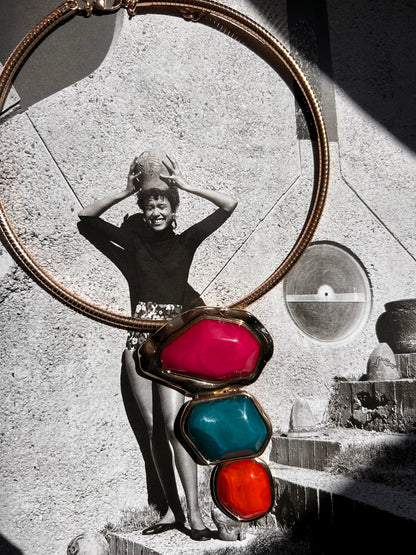 Gia Acrylic Necklace