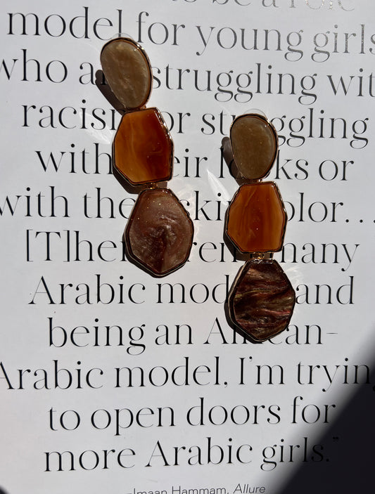 Celia Acrylic Earring