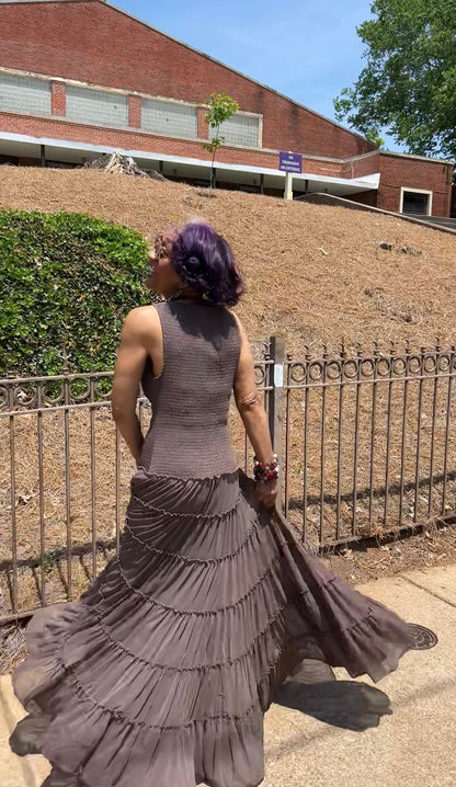 Chocolate Drop Dress