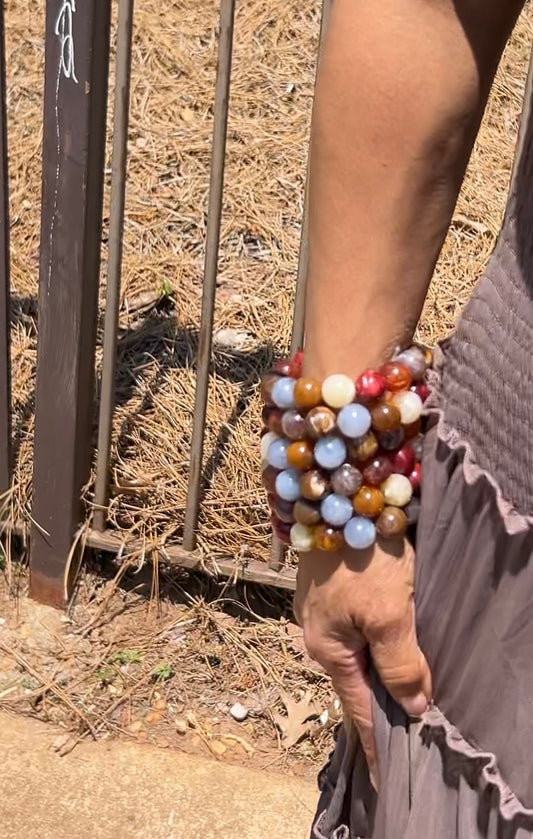 Chocolate Drop Bracelet Set