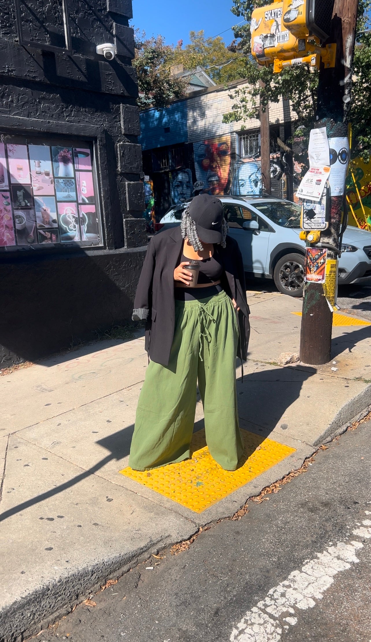 Olive Ultimate Wide Leg Pants