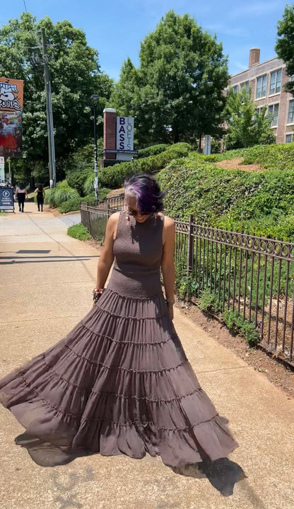 Chocolate Drop Dress