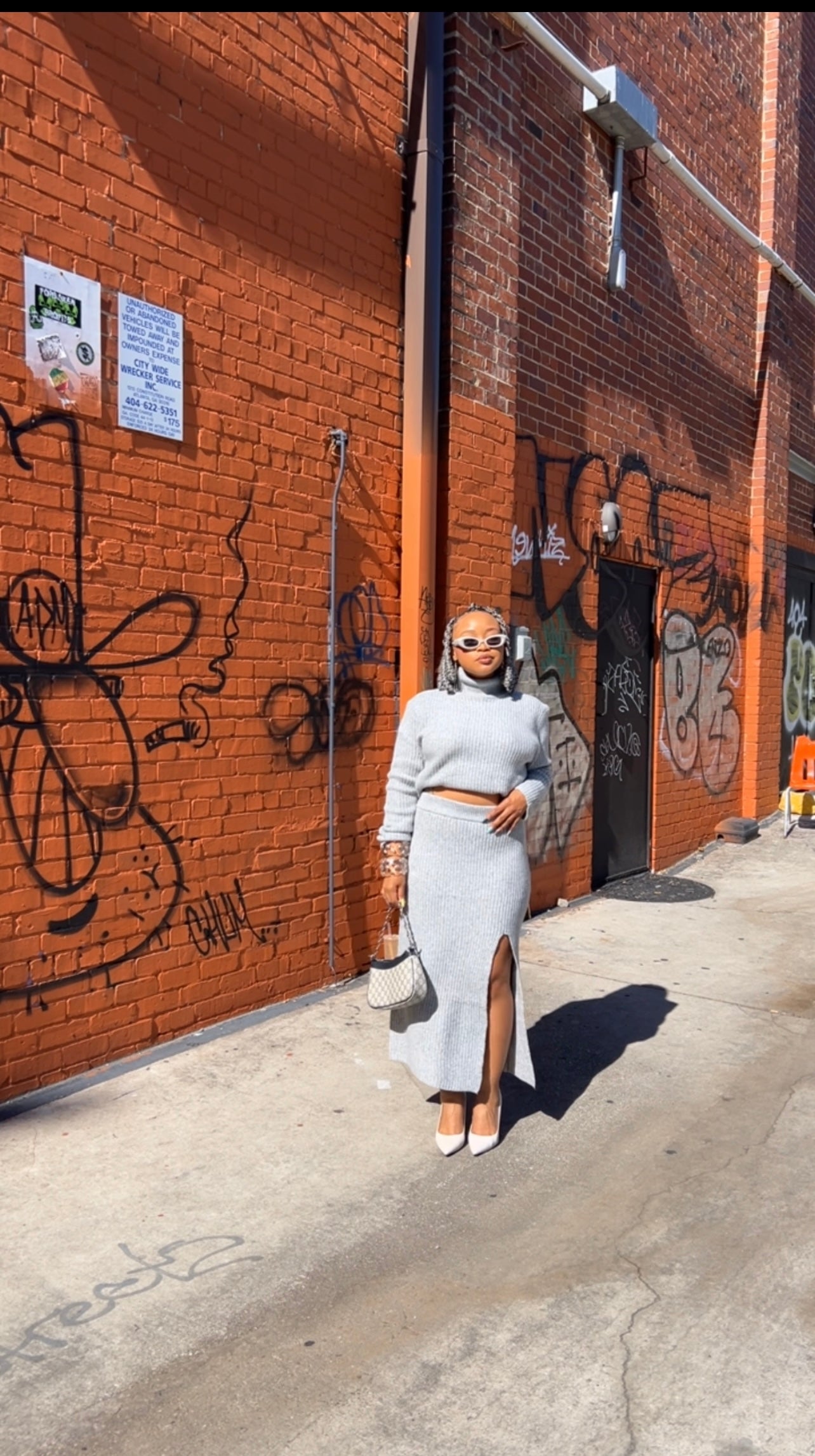 Nice to her knit set