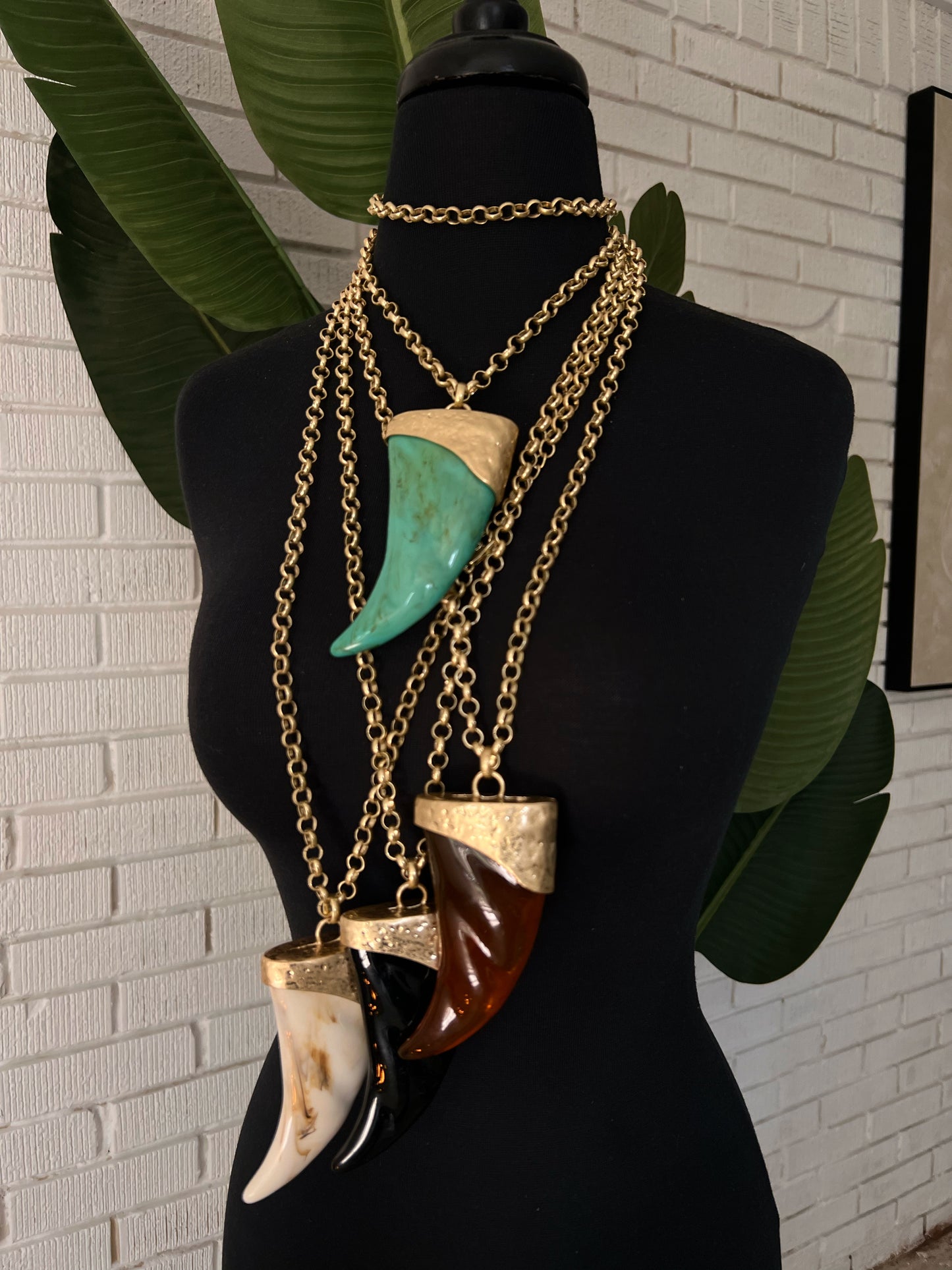 The Raw Tusk Necklace