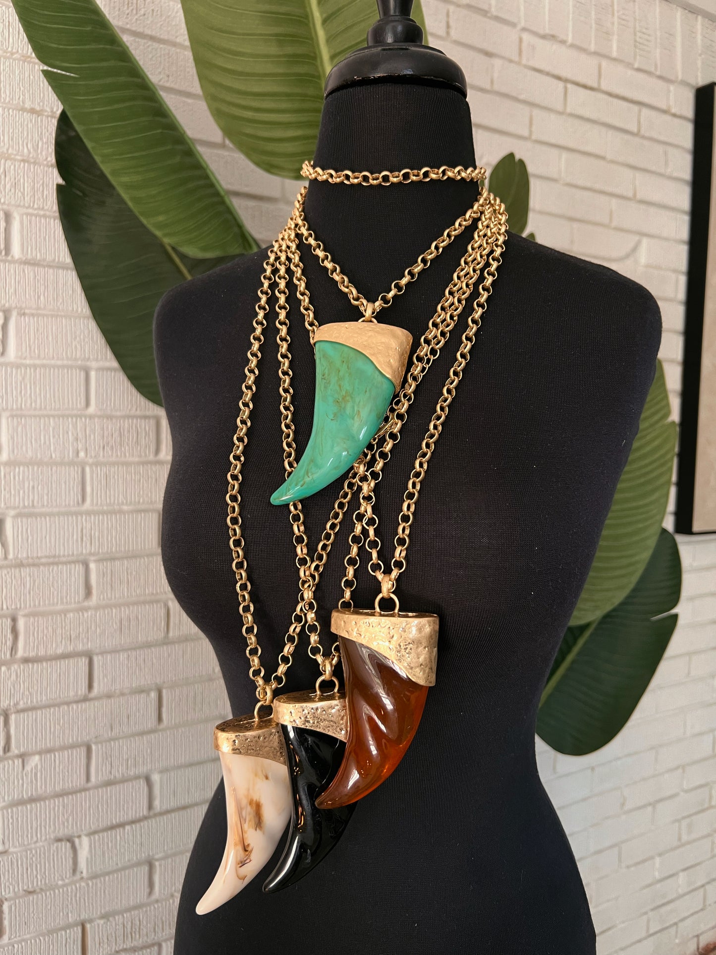 The Raw Tusk Necklace