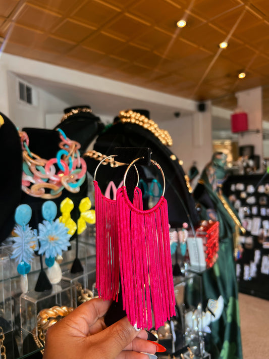 Flirtation Fringe Earring