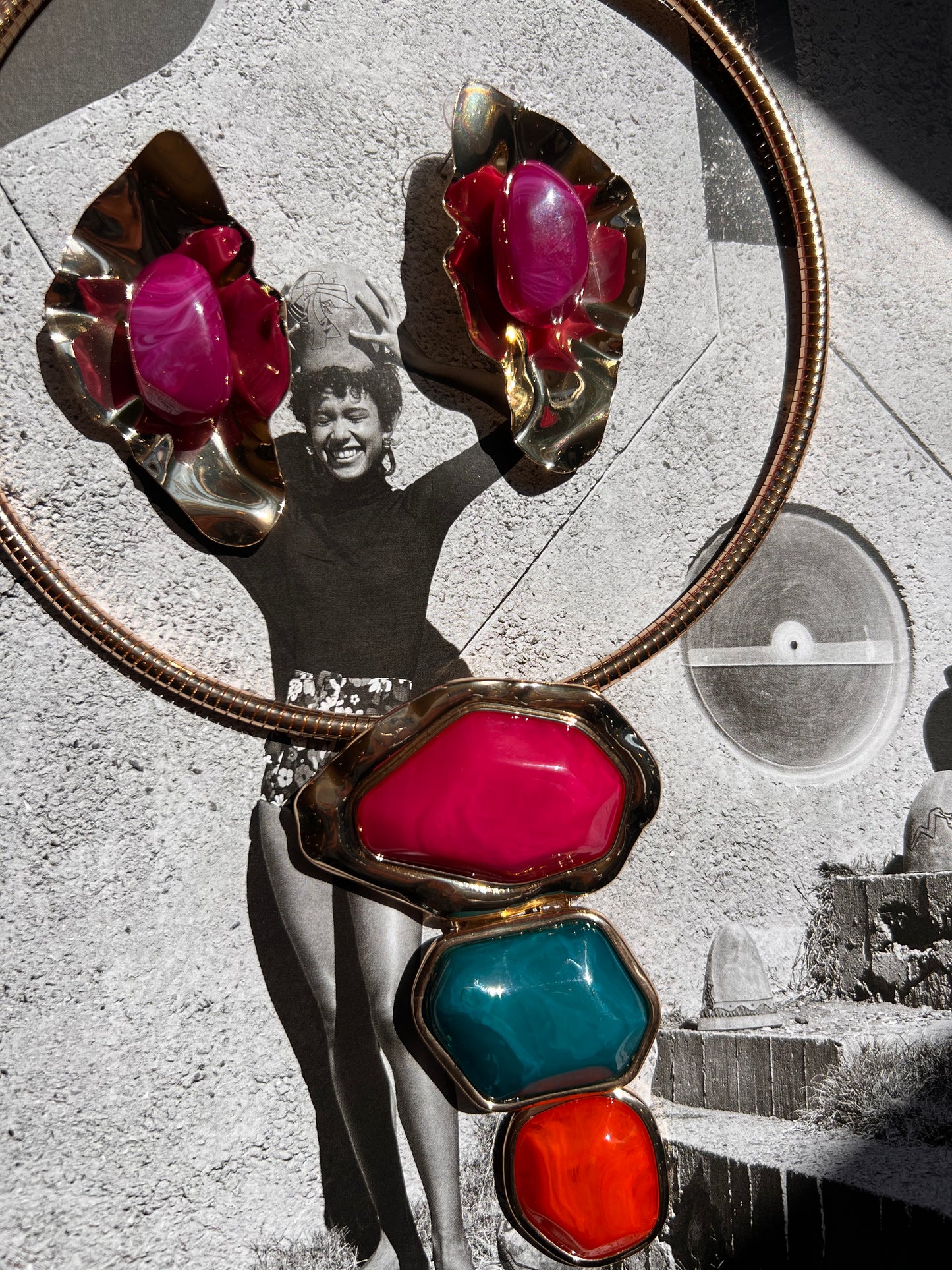 Gia Acrylic Necklace