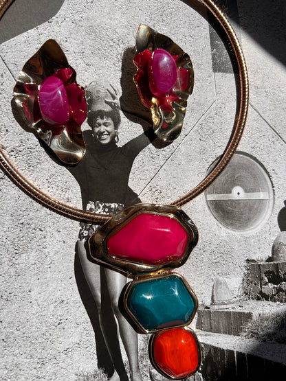 Gia Acrylic Necklace